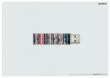Sony Vault CDs Ad
