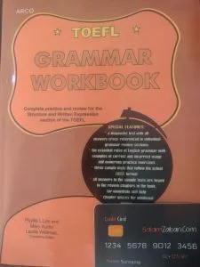 ARCO TOEFL Grammar workbook کتاب آرکو گرامر زبان انگلیسی