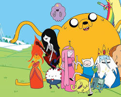 Image of Adventure Time animation