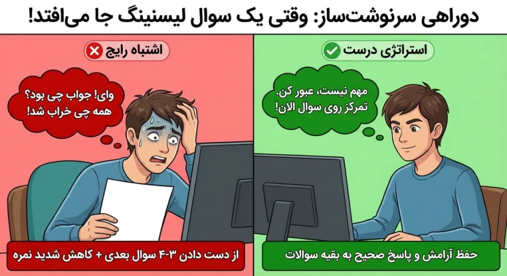تکنیک های پاسخ لیسنینگ آیلتس