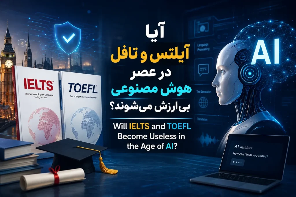 کارت معرفی مقاله ارزش مدارک زبان در عصر هوش مصنوعی سلامزبان