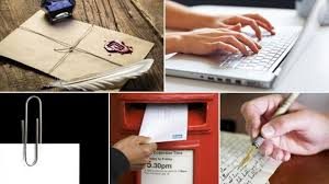 Writing letters and emails (586-600)