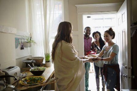 Kitchen-food-guests