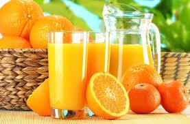 un jus d'orange