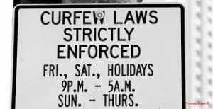 curfew