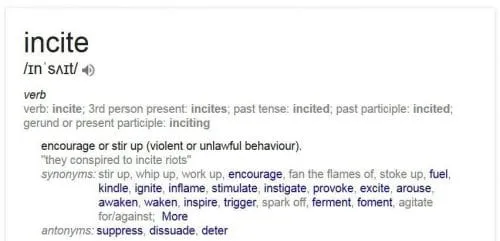 incite