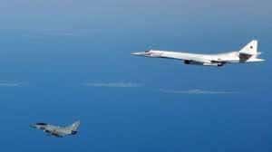 intercepting Russian aircraft