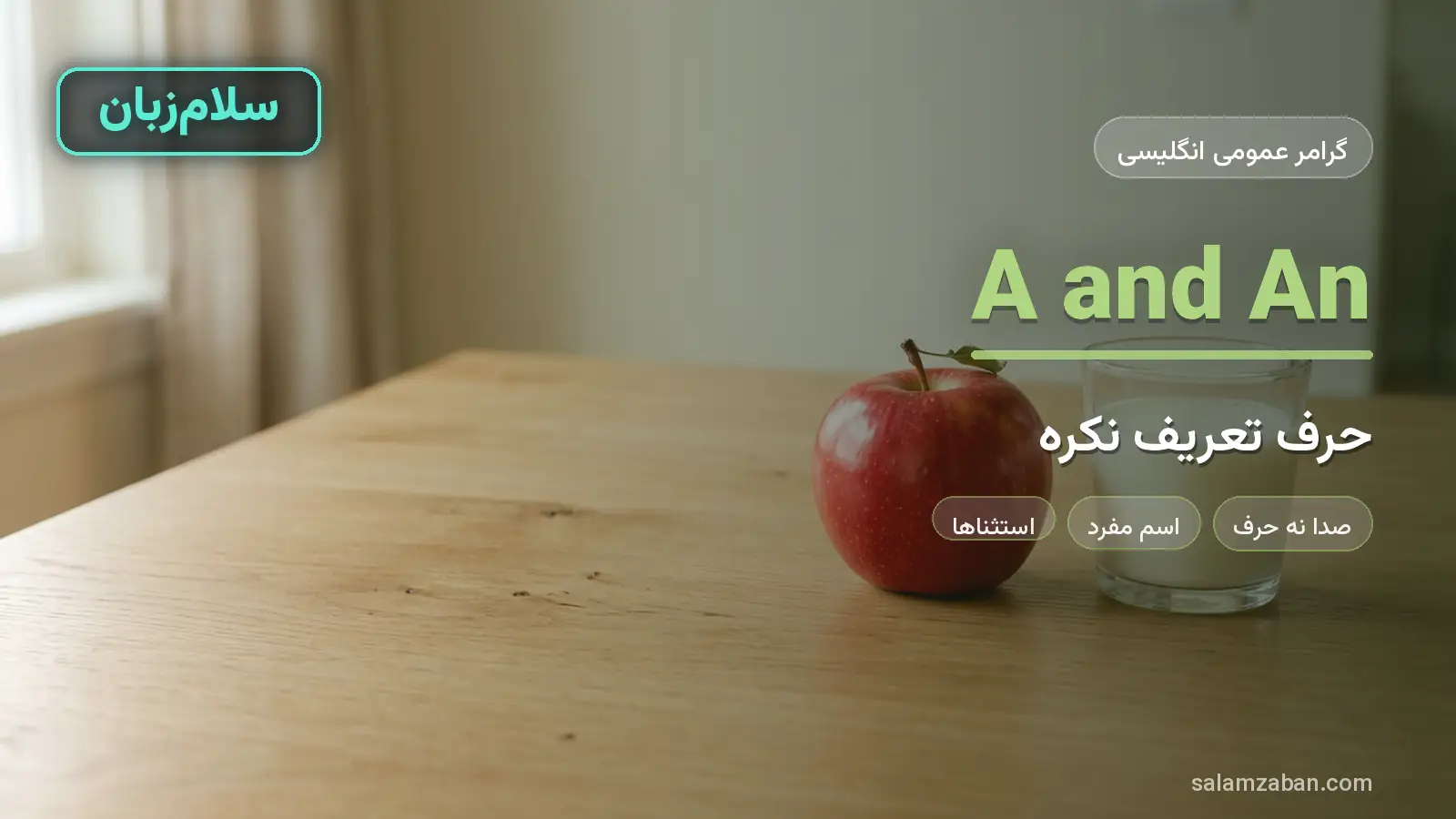 کاربرد A و AN
