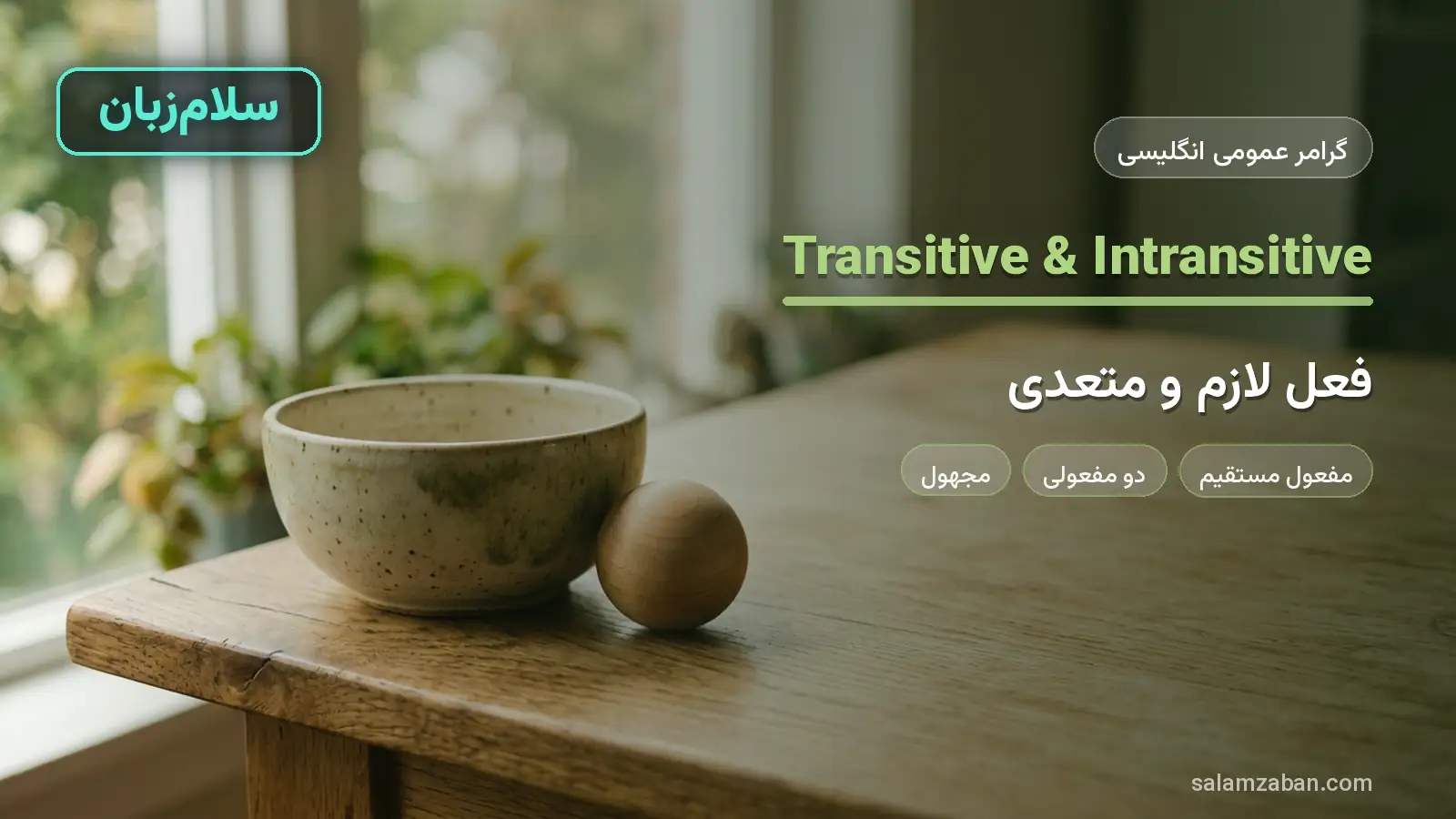 فعل لازم و متعدی