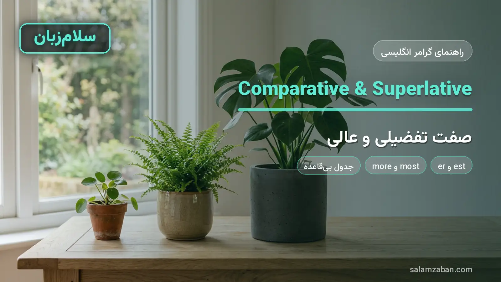 صفت تفضیلی و عالی