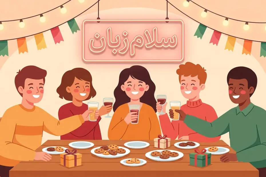 معنی holiday cheer در انگلیسی؛ شادمانی و حال‌وهوای تعطیلات