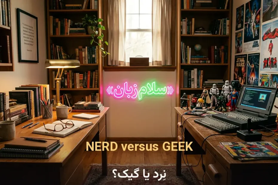معنی NERD versus GEEK در انگلیسی؛ نرد یا گیک؟
