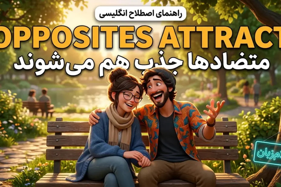 معنی opposites attract؛ متضادها جذب هم میشوند