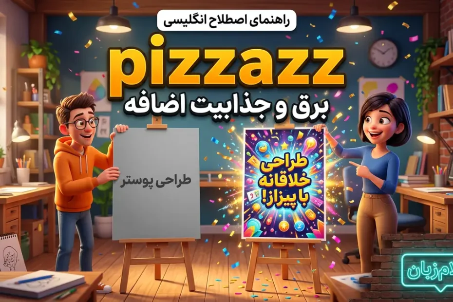معنی pizzazz در انگلیسی؛ برق و جذابیت