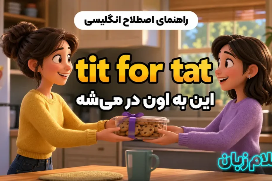 معنی tit for tat؛ این به اون در می‌شه