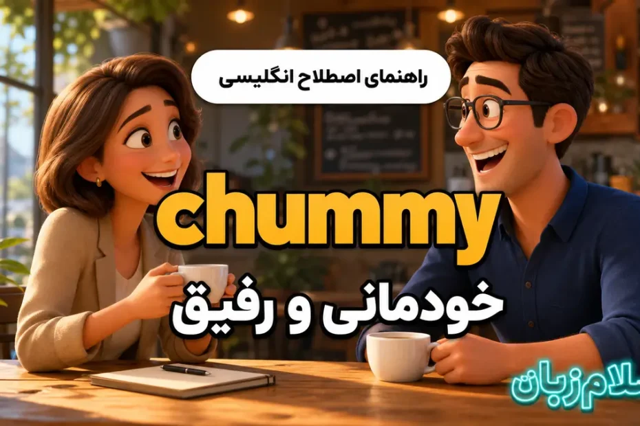 معنی chummy؛ خودمانی و رفیق