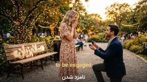 to be engaged | to be engagedنامزد شدن | to be engagedنامزد شدن | to be engagedنامزد شدن — to be engagedنامزد شدن معنی to be engaged | to be engagedنامزد شدن | to be engagedنامزد شدن | to be engagedنامزد شدن | to be engagedنامزد شدن