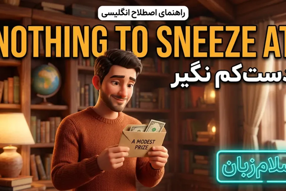 معنی sneeze at؛ دست‌کم نگرفتن