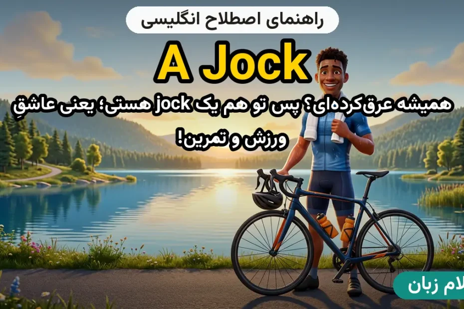 معنی a jock؛ کاربرد و مثال