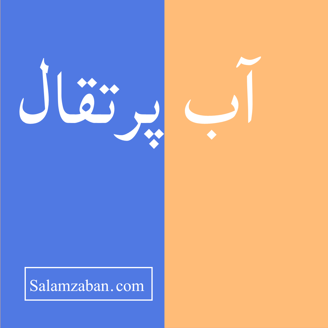 آب پرتقال معنی انگلیسی