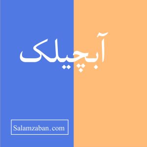 آبچیلک معنی فارسی انگلیسی